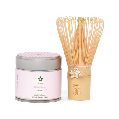 Strawberry Matcha + Charm Whisk Duo