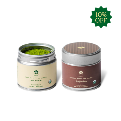 Matcha & Hojicha Duo