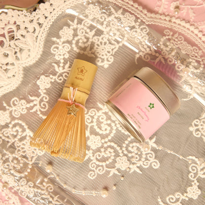 Strawberry Matcha + Charm Whisk Duo